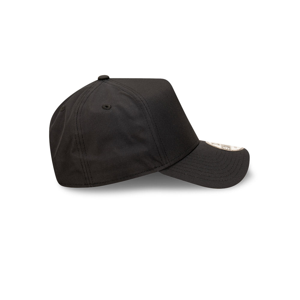New Era Hat - Blank Essential Black 9Forty A-Frame Snapback Cap
